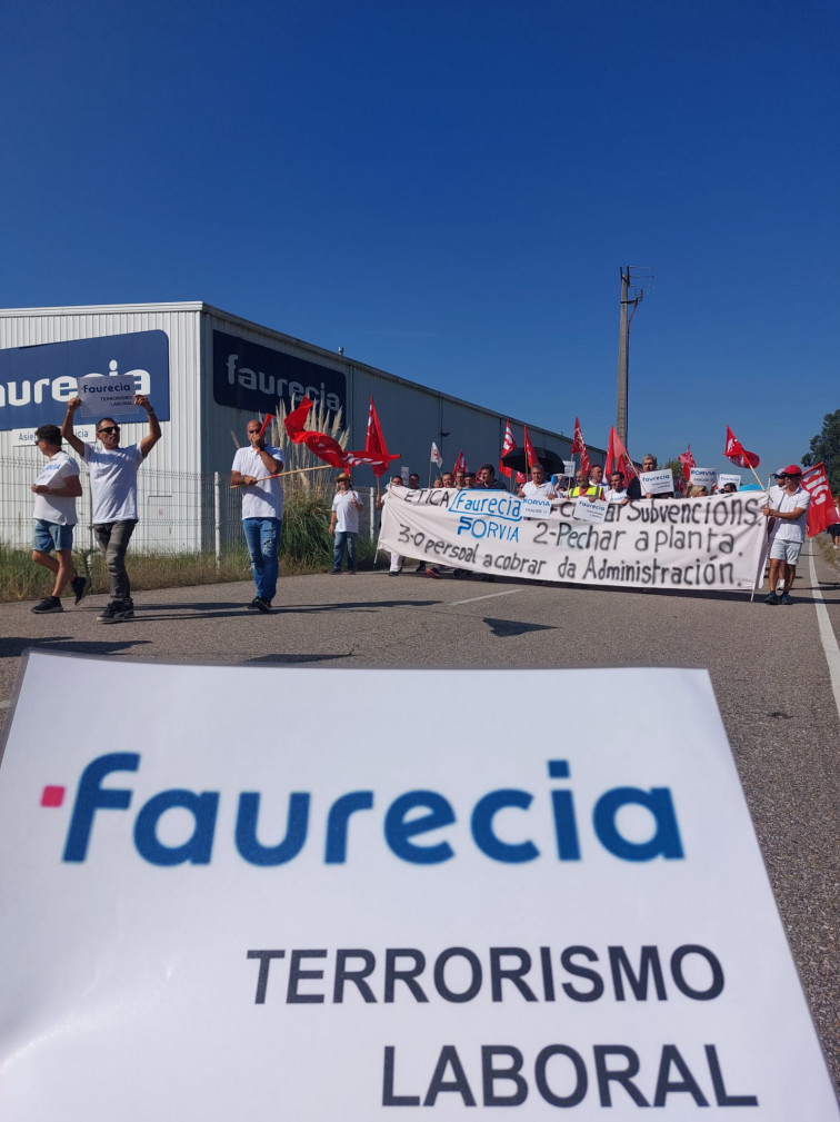 Los trabajadores de Maderas Fiber (Faurecia O Porriño) denuncian 