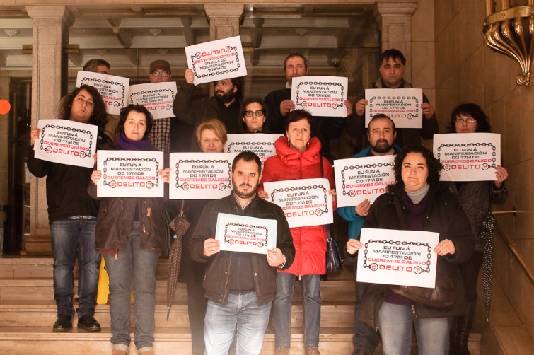 ​Queremos Galego non terá que pagar polos supostos incidentes na manifestación de 2013