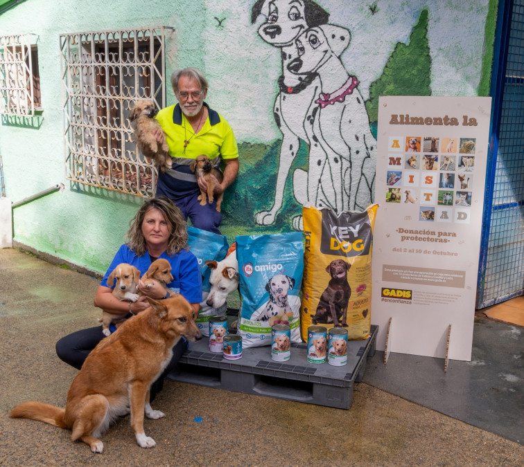 70 protectoras se beneficiarán de las 64 toneladas de productos recaudados por Gadis