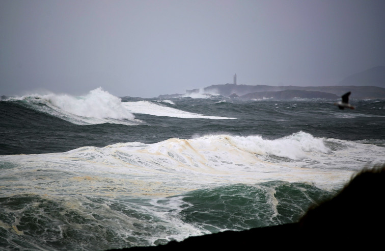 Alerta amarilla para el litoral gallego este lunes por temporal costero