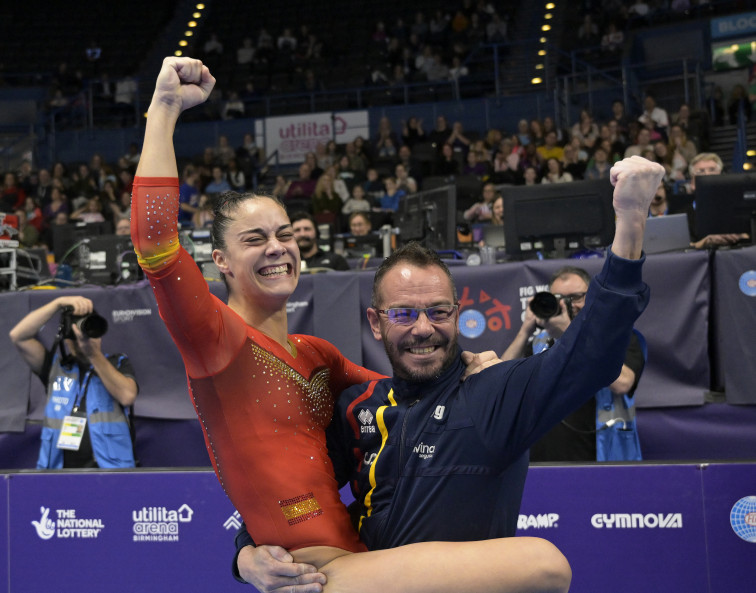 Así fue el salto que encumbró a la gallega Melania Rodriguez como campeona del mundo