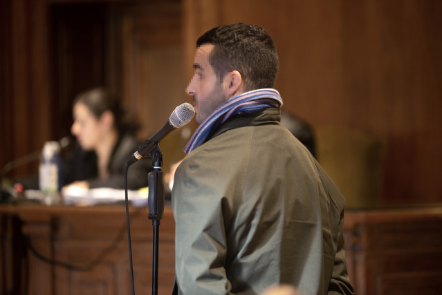 Archivo - El hombre condenado a 6 años de prisión por tres homicidios imprudentes., tras causar la muerte a una madres y sus dos hijos, con cuyo coche chocó mientras circulaba ebrio por Salceda, y con exceso de velocidad, durante la vista celebrada contra