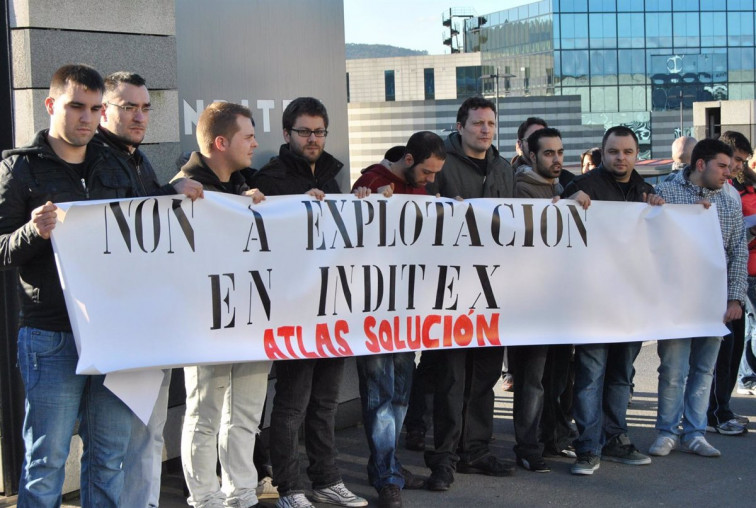 Empleados de las marcas de Inditex protestan este 20 de noviembre en Arteixo: 