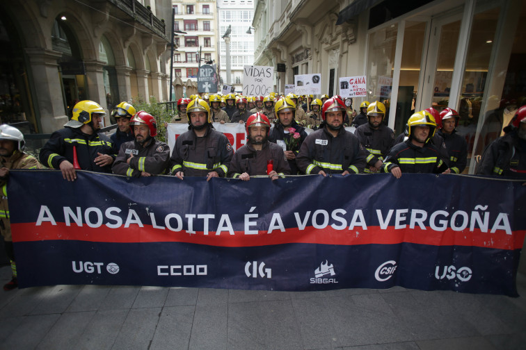 Xunta y bomberos comarcales se sentarán a negociar el próximo martes: 