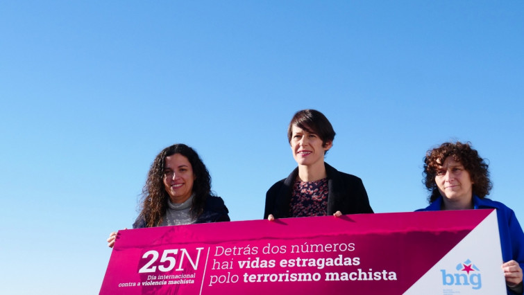 Pontón promete destinar el 1% del presupuesto de la Xunta a la lucha contra la violencia machista