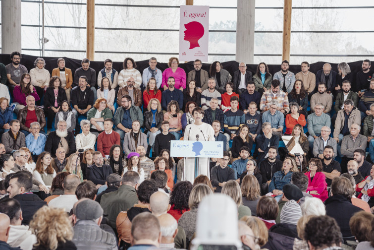 El BNG lanza la candidatura de Ana Pontón a la presidencia de la Xunta con un multitudinario acto: 