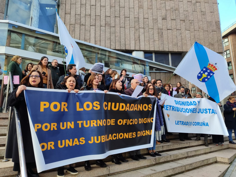 Abogados y procuradores del turno de oficio, listos para tomar la calle este 28-S, pero con más movilizaciones en la agenda