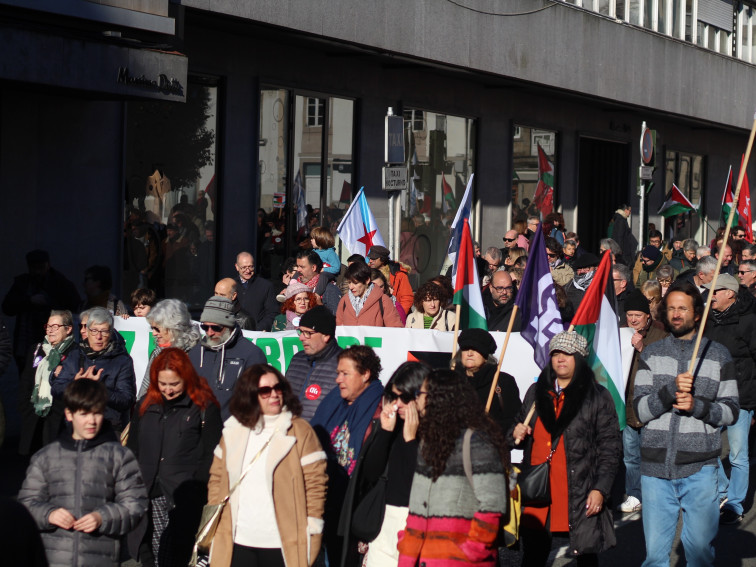 Galicia vuelve a manifestarse en favor de Palestina