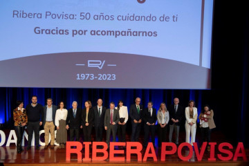 Acto del 50 aniversario del hospital Ribera Povisa de Vigo.