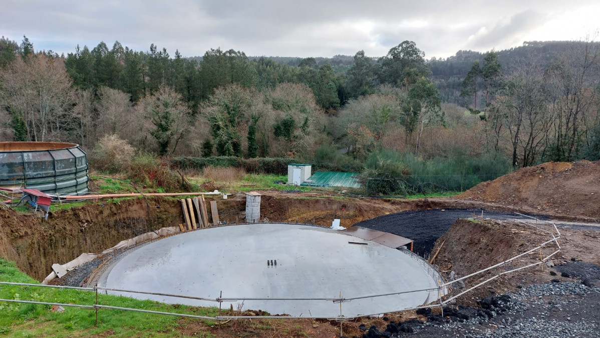 Obras de la planta de biogu00e1s