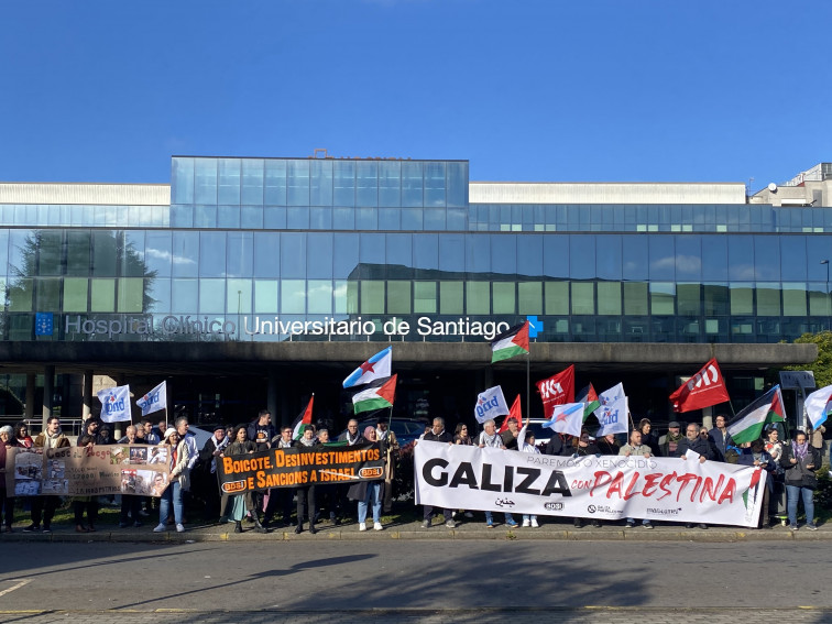 Colectivos gallegos propalestinos piden frenar los ataques a hospitales en Gaza