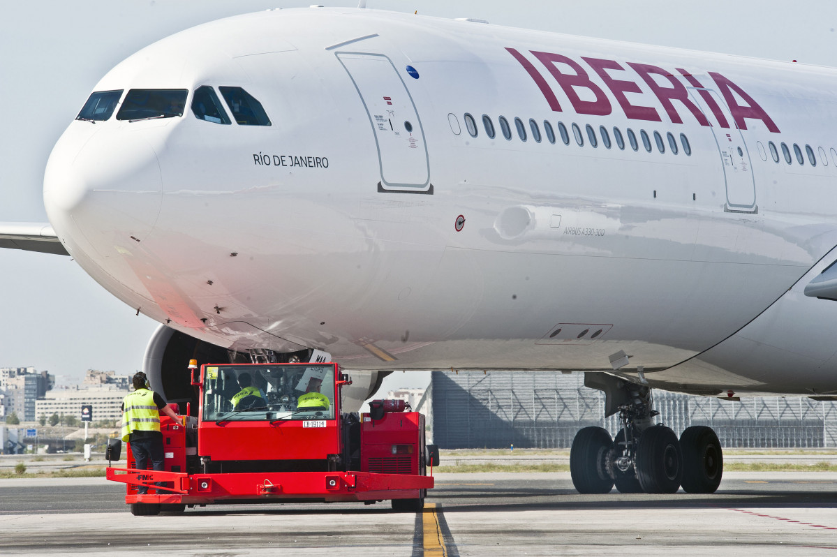 Handling iberia huelga