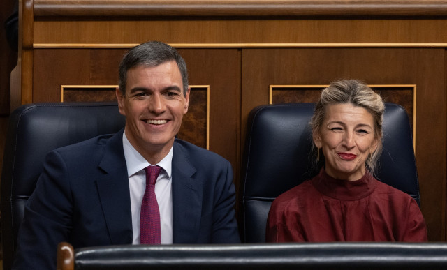 Yolanda Diaz le chafa la reunión de Pedro Sánchez con los empresarios