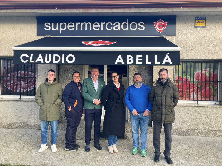 Gadisa amplía su red de Claudio con un nuevo supermercado en Frades