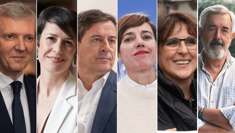 Empieza la campaña de las elecciones gallegas con desembarco de líderes estatales y 7 listas con opciones