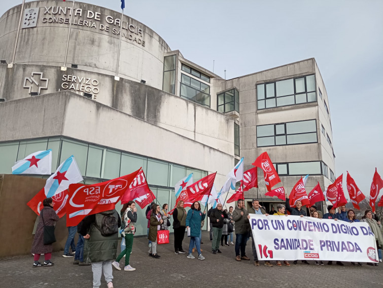 Trabajadores de la sanidad privada de la provincia de A Coruña irán a la huelga