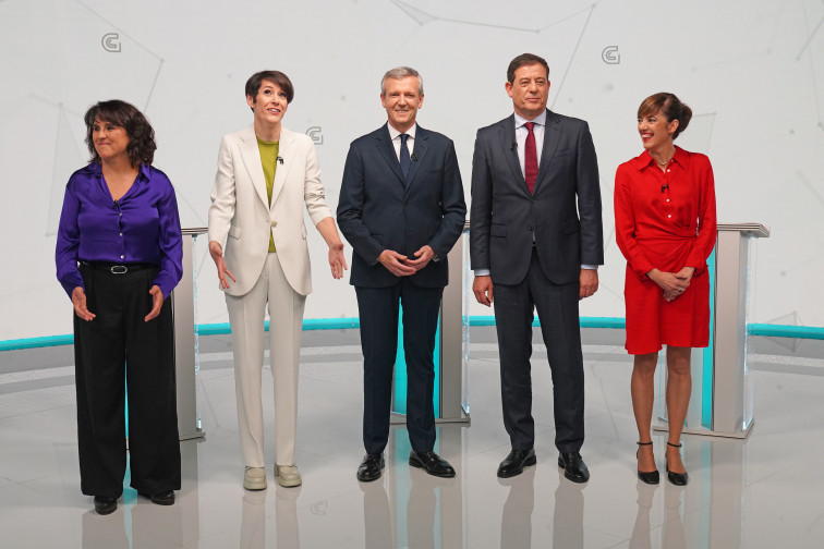 Tenso debate electoral en la CRTVG plagado de promesas y ataques