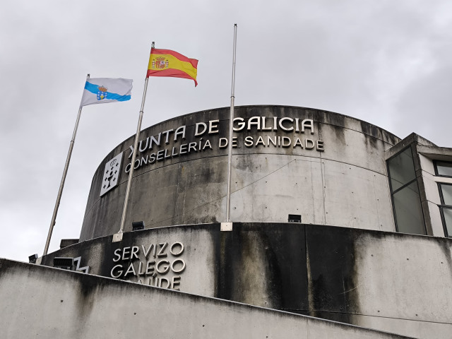 Edificio de la Consellería de Sanidade en San Lázaro, Santiago de Compostela.