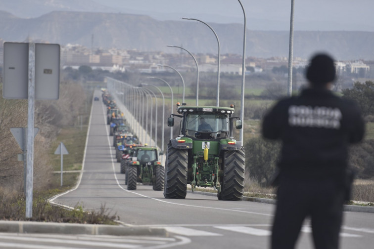 Las tractoradas en Galicia 