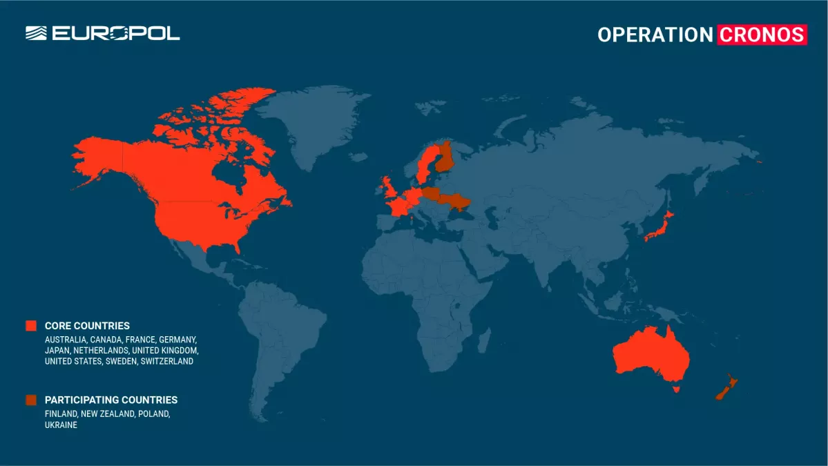 Infografu00eda de Interpol sobre la Operacion Cronos