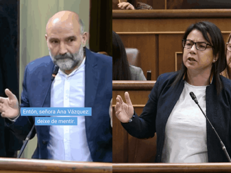 Ana Vázquez (PP) vs Néstor Rego (BNG): vídeo prueba que el nacionalista sí homenajeó a los guardias civiles