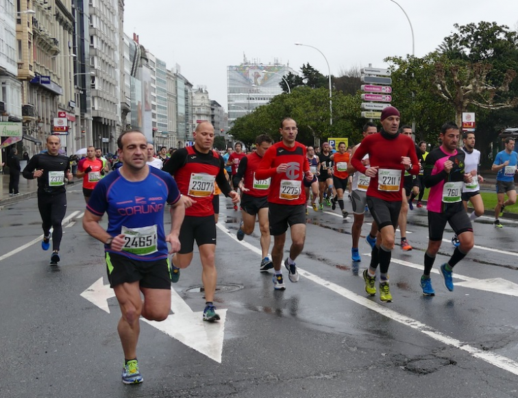 Media Maratón en A Coruña este domingo con entrega de dorsales en El Corte Inglés