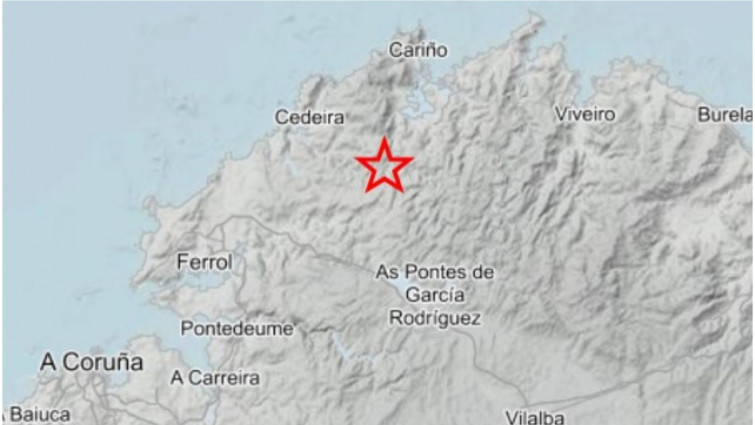 Registrado un terremoto de magnitud 3 en Cerdido