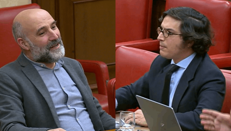 Así fue la bronca (vídeo) entre Rego (BNG) y Figaredo (Vox) por el uso del gallego en el Congreso