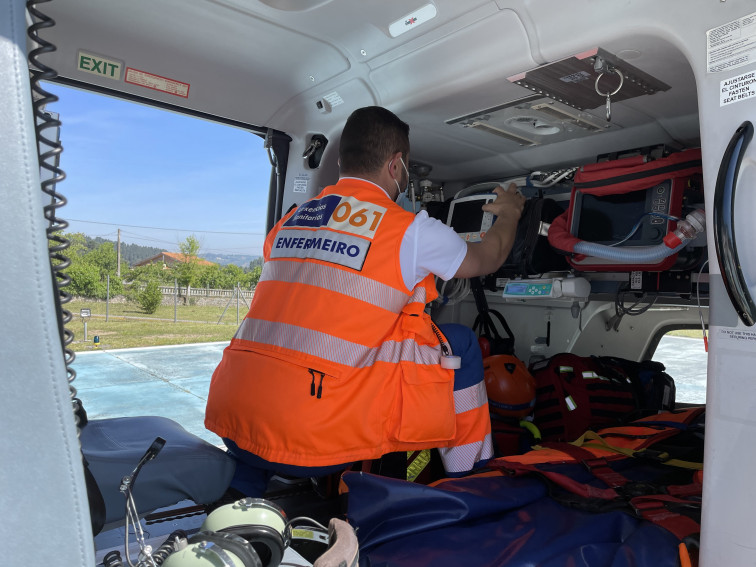 Accidente mortal de tractor en Neda: un muerto de 74 años y un herido de 43 en el siniestro