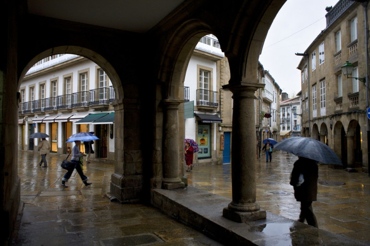 El invierno en Santiago de Compostela fue el cuarto más lluvioso en lo que va de siglo