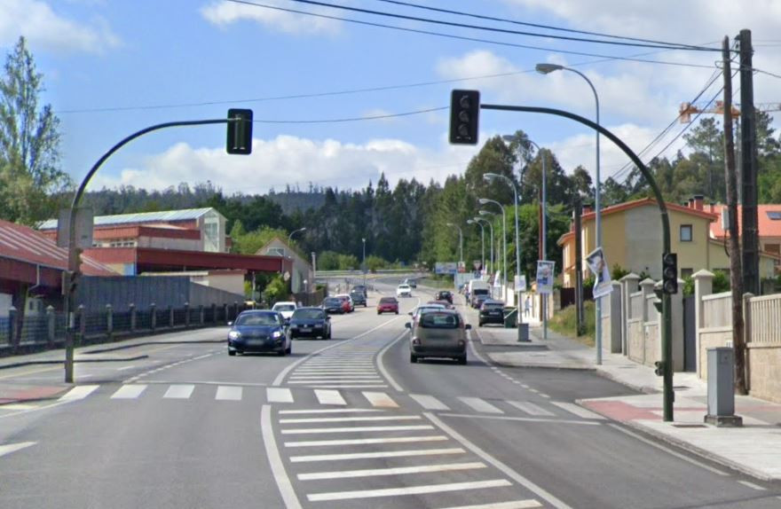 Avenida da Peregrina en Bertamiru00e1ns