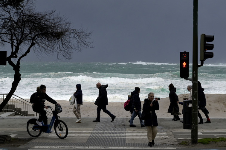 Alerta amarilla en toda la costa gallega para este viernes por oleaje