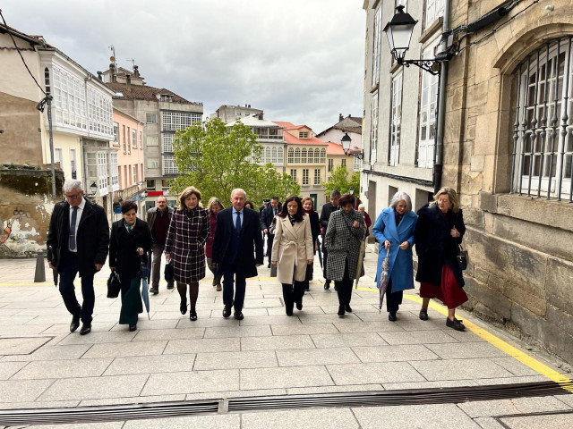 La subdelegada del Gobierno en Lugo participa en los actos en honor a la Virgen de Montserrat en Monforte de Lemos