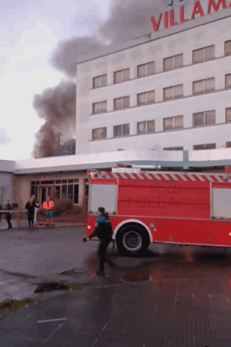 Resuelto el caso del incendio provocado en el Hotel Villamartín de Vilalba