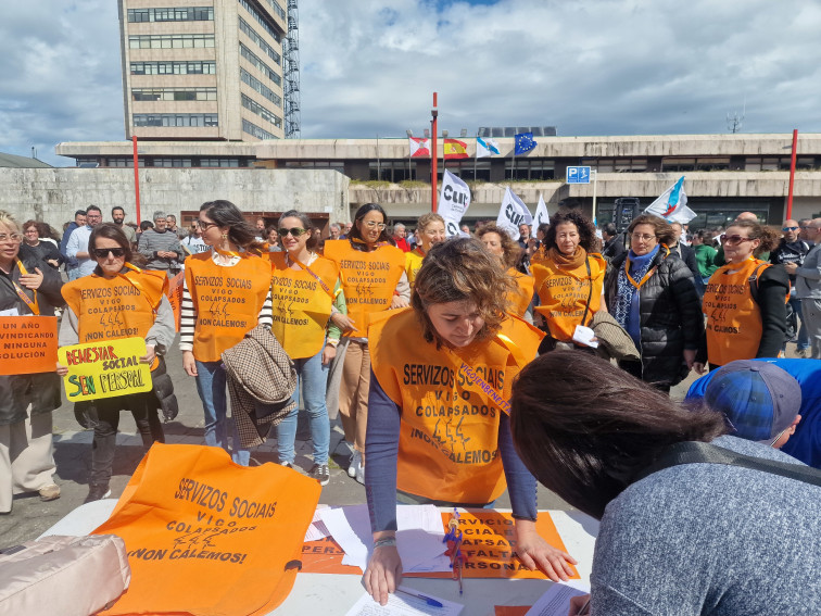 Trabajadores sociales de Vigo denuncian vivir una 