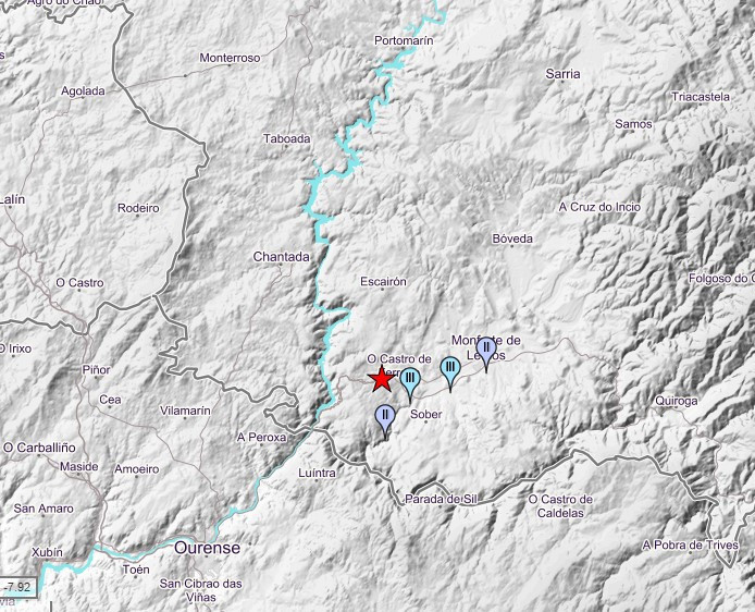 Terremoto de 2,9 grados en Pantón