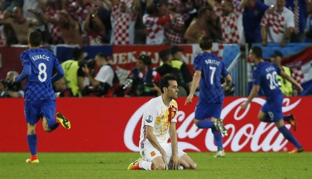 'La Roja' cae ante Croacia y se complica la Eurocopa