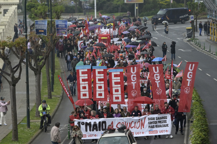 Las manifestaciones centrales del 1 de mayo se celebrarán en A Coruña demandando mejores salarios