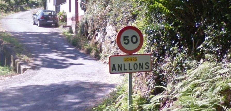 Anllons en Google Street View