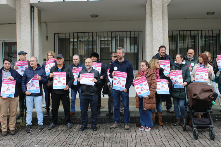 Caravana reivindicativa del BNG para demandar el arreglo de las carreteras de la provincia de Lugo