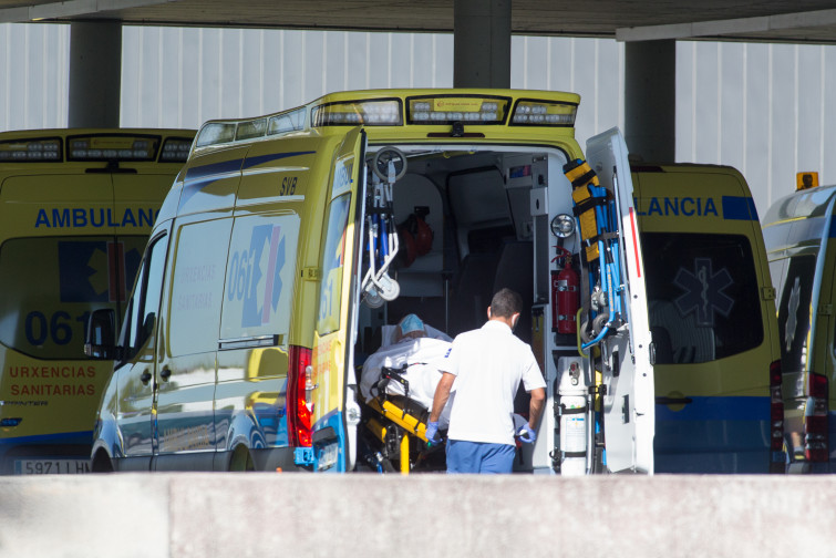 Un autobús de pasajeros atropella a una jinete en Redondela