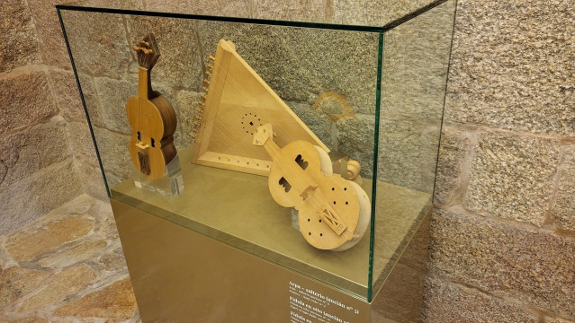 El Museo de la Catedral de Santiago exhibe réplicas de los instrumentos musicales del Pórtico de la Gloria