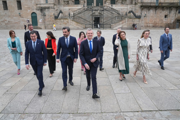 Diego Calvo y Román Rodríguez, los únicos conselleiros que podrían suceder a Rueda al seguir de diputados