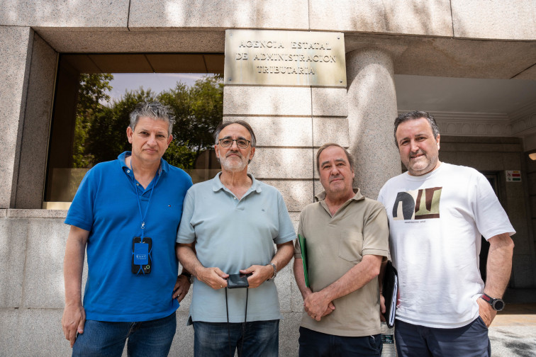 Los sindicatos volverán al encierro en la Dirección General de la Agencia Tributaria el lunes