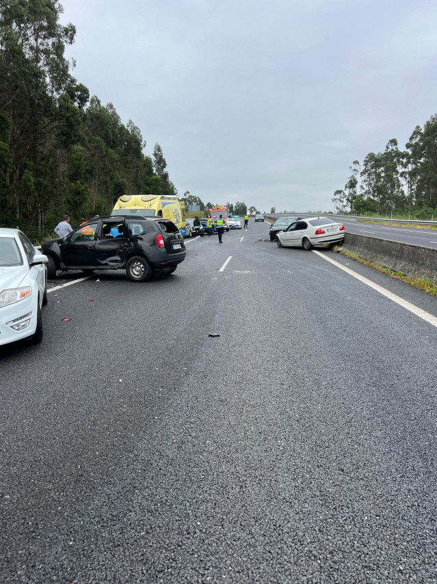 Accidente en la AG-11