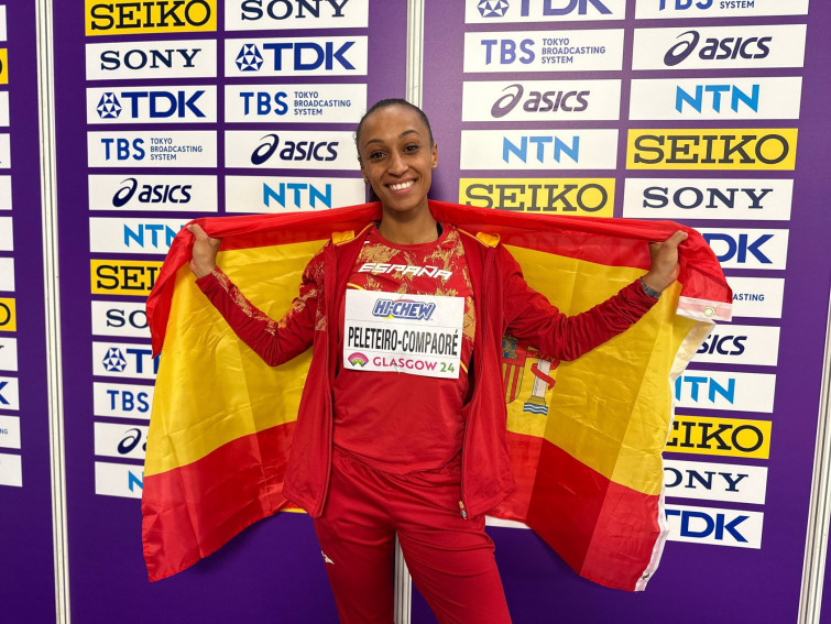 El ensayo de París 2024 le vale a Ana Peleteiro para ser campeona de Europa en triple salto