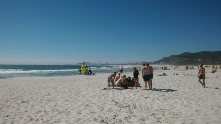 ​Fallece una mujer ahogada en una playa de Muros