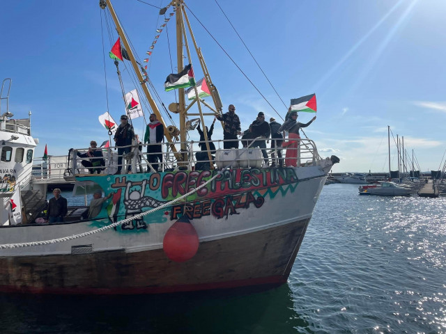 Archivo - El barco Handala