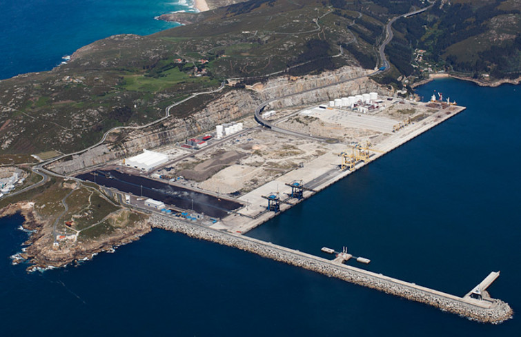 Avanza la planta fotovoltaica de Capital Energy en Caneliñas, puerto Exterior de Ferrol