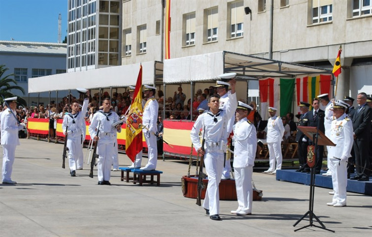 ​Jura bandera en Ferrol una nueva promoción de 251 marinos de la Armada